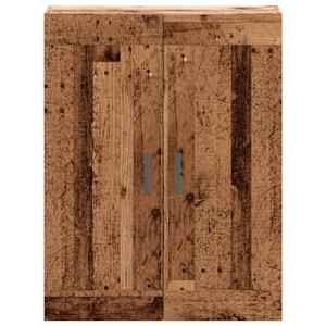 Příborník old wood 69,5 x 34 x 90 cm kompozitní dřevo - obrázek 4