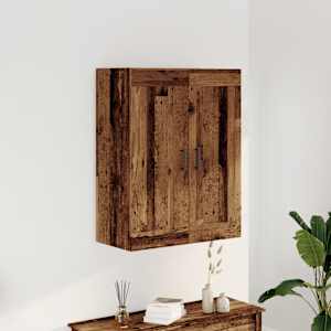 Příborník old wood 69,5 x 34 x 90 cm kompozitní dřevo - obrázek 1