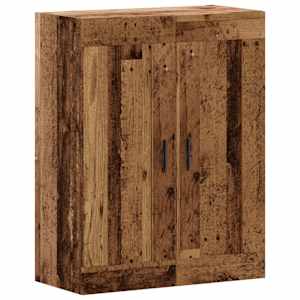 Nástěnná skříňka old wood 69,5 x 34 x 90 cm kompozitní dřevo - obrázek 2