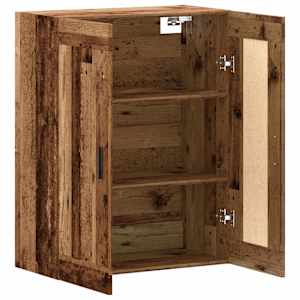 Nástěnná skříňka old wood 69,5 x 34 x 90 cm kompozitní dřevo - obrázek 7