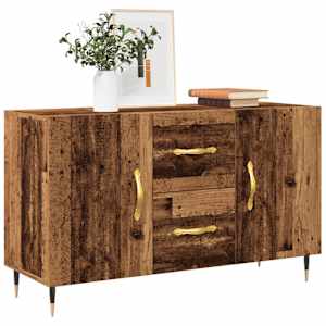 Příborník old wood 100 x 36 x 60 cm kompozitní dřevo - obrázek 1