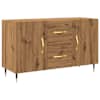 vidaXL puhvetkapp Artisan Oak 100x36x60 cm Engineered Wood