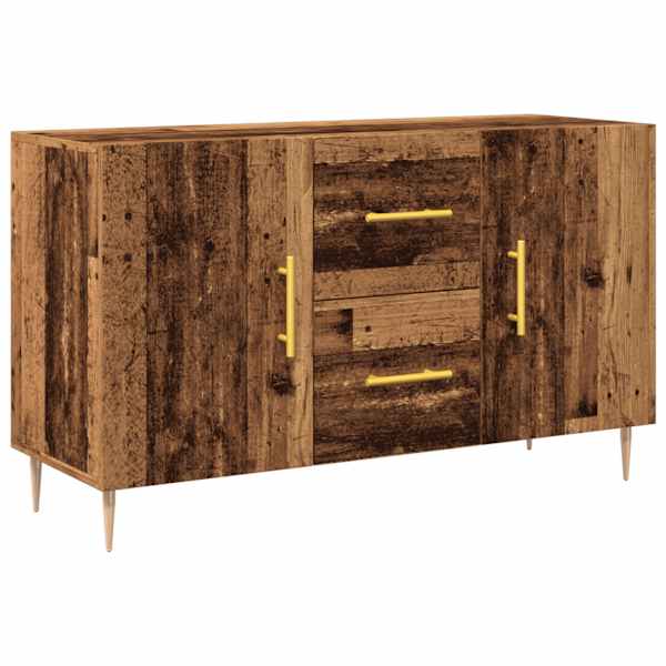vidaXL puhvetkapp, vana puit, 100 x 36 x 60 cm, tehispuit
