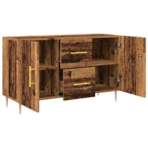 Příborník old wood 100 x 36 x 60 cm kompozitní dřevo - obrázek 7