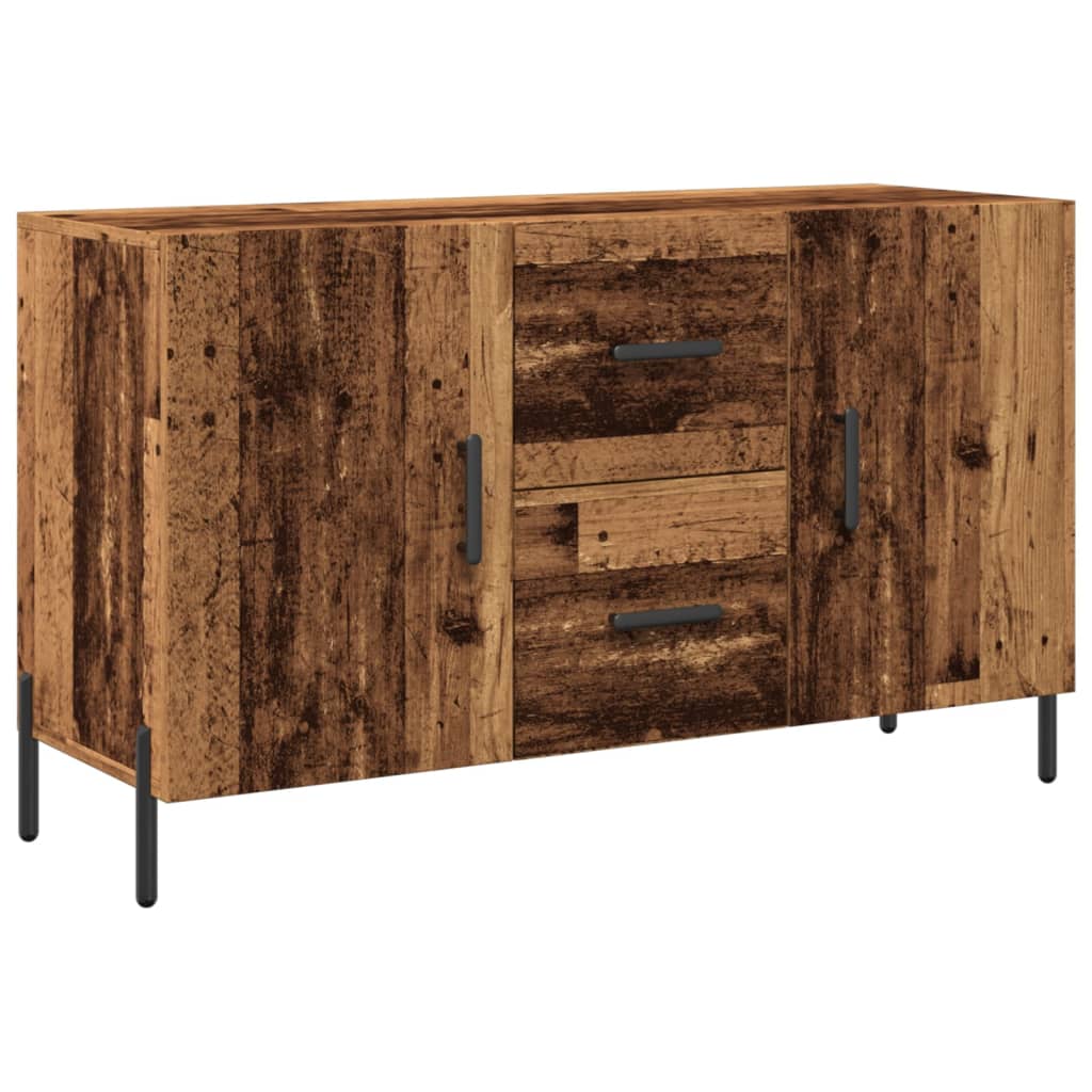 vidaXL Příborník old wood 100 x 36 x 60 cm kompozitní dřevo