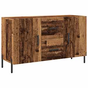 Příborník old wood 100 x 36 x 60 cm kompozitní dřevo - obrázek 2