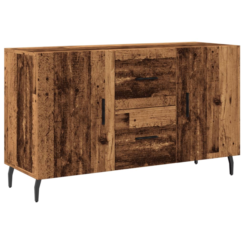 vidaXL Příborník old wood 100 x 36 x 60 cm kompozitní dřevo