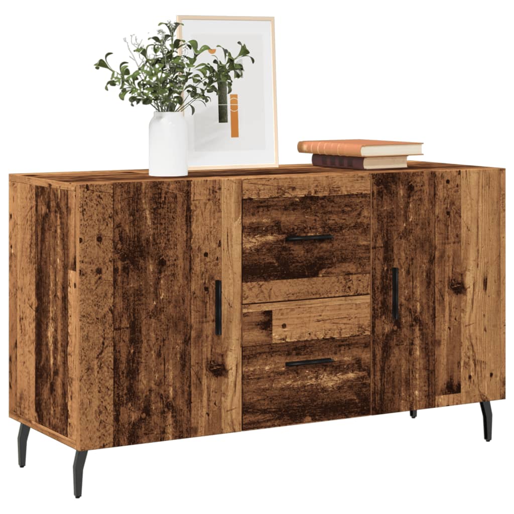 vidaXL Sideboard Altholz-Optik 100x36x60 cm Holzwerkstoff