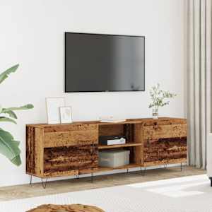 TV skříňka old wood 150 x 30 x 50 cm kompozitní dřevo - obrázek 1