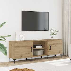 vidaXL TV omarica artisan hrast 150x30x50 cm inženirski les