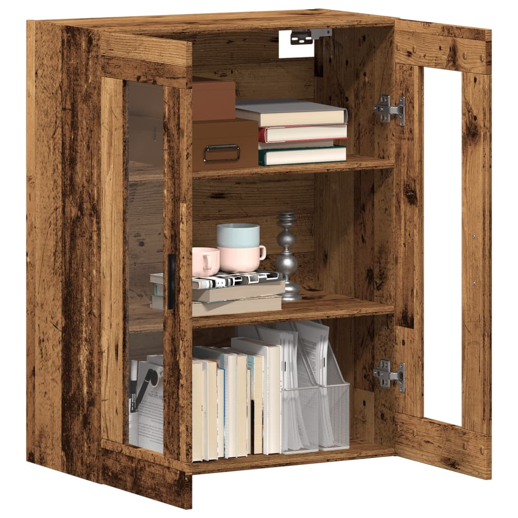 Thumbnail - vidaXL Wandschrank Altholz-Optik 69,5x34x90 cm