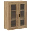 vidaXL Seinakapp Artisan Oak 69,5x34x90 cm