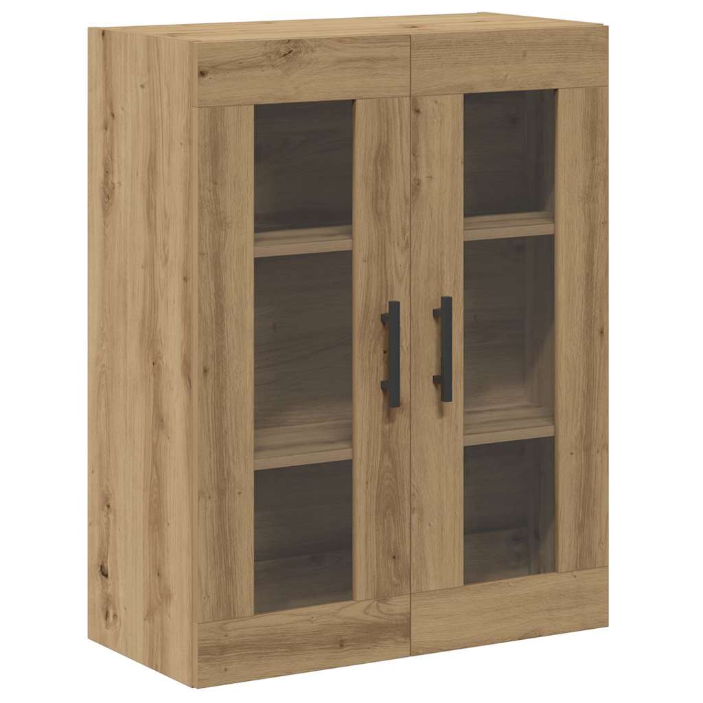 VidaXL Dressoir 69, 5x34x90 Cm Bewerkt Hout Artisanaal Eikenkleur