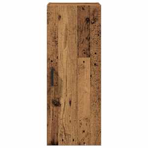 Nástěnná skříňka old wood 34,5 x 34 x 90 cm kompozitní dřevo - obrázek 5