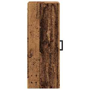Nástěnná skříňka old wood 34,5 x 34 x 90 cm kompozitní dřevo - obrázek 6