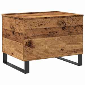 Konferenční stolek old wood 60 x 44,5 x 45 cm kompozitní dřevo - obrázek 2