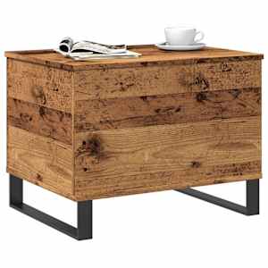 Konferenční stolek old wood 60 x 44,5 x 45 cm kompozitní dřevo - obrázek 3
