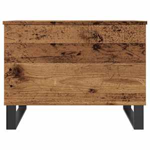 Konferenční stolek old wood 60 x 44,5 x 45 cm kompozitní dřevo - obrázek 4