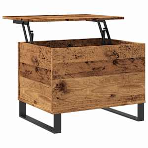 Konferenční stolek old wood 60 x 44,5 x 45 cm kompozitní dřevo - obrázek 5