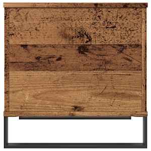 Konferenční stolek old wood 60 x 44,5 x 45 cm kompozitní dřevo - obrázek 6