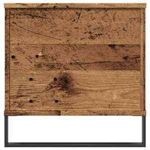 Konferenční stolek old wood 90 x 44,5 x 45 cm kompozitní dřevo - obrázek 6