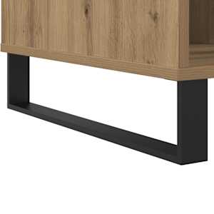 Konferenční stolek dub artisan 90 x 49 x 45 cm kompozitní dřevo - obrázek 7
