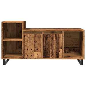 TV skříňka old wood 100 x 35 x 55 cm kompozitní dřevo - obrázek 4