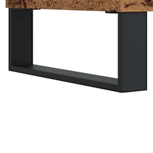 TV skříňka old wood 100 x 35 x 55 cm kompozitní dřevo - obrázek 9