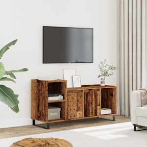 TV omarica starinski les 100x35x55 cm inženirski les