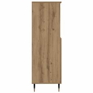Skříň highboard dub artisan 60 x 36 x 110 cm kompozitní dřevo - obrázek 5