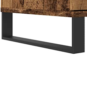 Skříň highboard old wood 60 x 36 x 110 cm kompozitní dřevo - obrázek 8