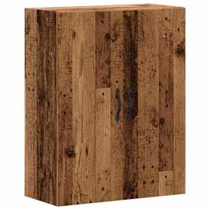 Nástěnná skříňka old wood 69,5 x 34 x 90 cm kompozitní dřevo - obrázek 2