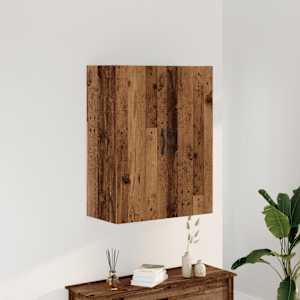 Nástěnná skříňka old wood 69,5 x 34 x 90 cm kompozitní dřevo