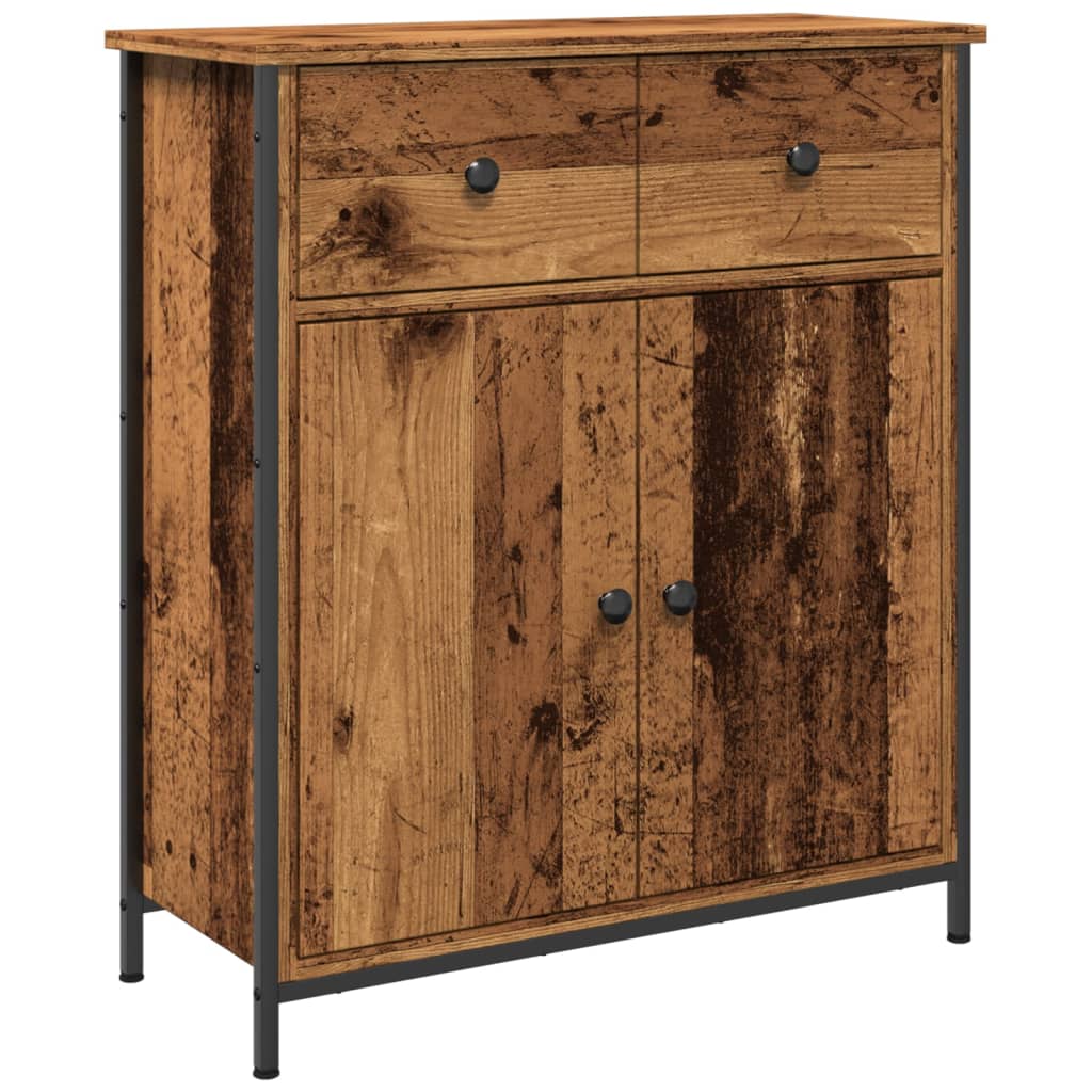 Thumbnail - vidaXL Sideboard Altholz-Optik 70x30x80 cm Holzwerkstoff