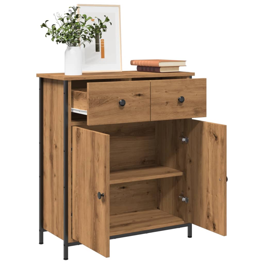 Sideboard Artisan-Eiche 70x41x56 cm Holzwerkstoff