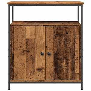 Příborník old wood 70 x 30 x 80 cm kompozitní dřevo - obrázek 4