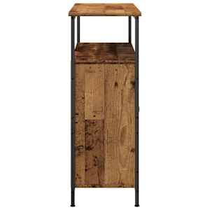 Příborník old wood 70 x 30 x 80 cm kompozitní dřevo - obrázek 5