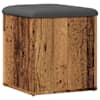 vidaXL Hoiupink Vana puit 42x42x45 cm Tehniline puit