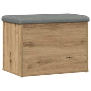Úložná lavice dub artisan 62x42x45 cm Engineered Wood - obrázek 2