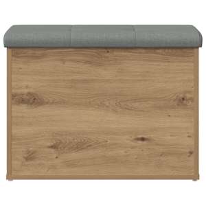 Úložná lavice dub artisan 62x42x45 cm Engineered Wood - obrázek 3