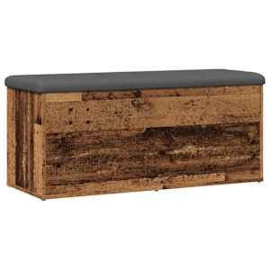 Úložná lavice starého dřeva 102x42x45 cm Engineered Wood - obrázek 2