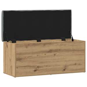 Úložná lavice řemeslná dubová 102 x 42 x 45 cm, konstrukční dřevo - obrázek 6
