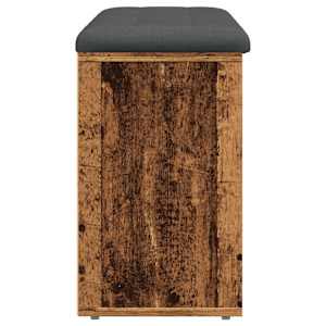 Lavice s botníkem starého dřeva 102x32x50 cm Engineered Wood - obrázek 5