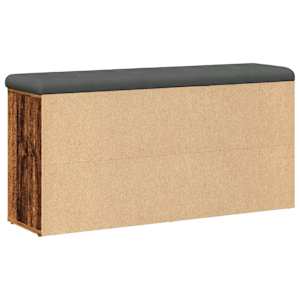 Lavice s botníkem starého dřeva 102x32x50 cm Engineered Wood - obrázek 6