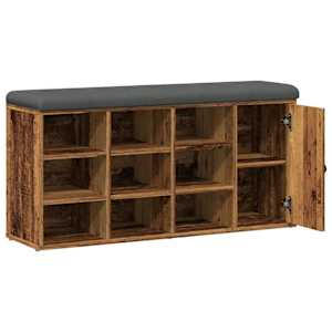 Lavice s botníkem starého dřeva 102x32x50 cm Engineered Wood - obrázek 7