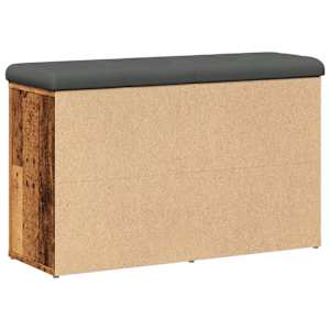 Lavice s botníkem starého dřeva 82x32x50 cm Engineered Wood - obrázek 4