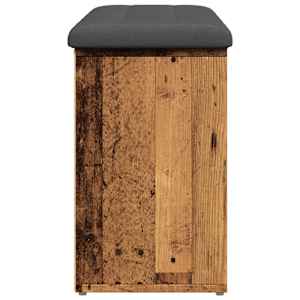 Lavice s botníkem starého dřeva 102x32x50 cm Engineered Wood - obrázek 5