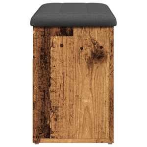 Lavice s botníkem starého dřeva 82x32x45,5 cm Engineered Wood - obrázek 5