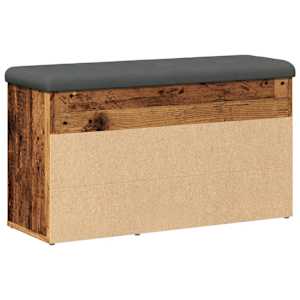 Lavice s botníkem starého dřeva 82x32x45,5 cm Engineered Wood - obrázek 6