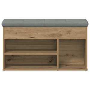 Lavice s botníkem dub artisan 82x32x45,5 cm Engineered Wood - obrázek 4